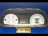 1990-1991 Honda Civic NON TACH White Face Gauges